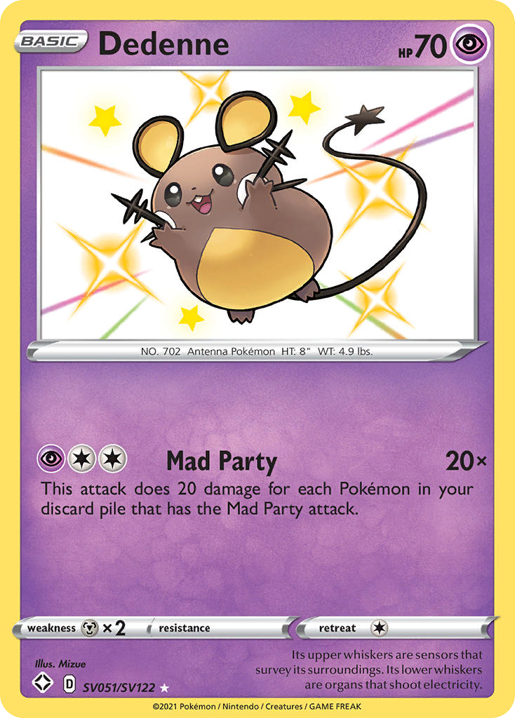 Dedenne - Shining Fates: Shiny Vault (SHFSV) — Shining Fates