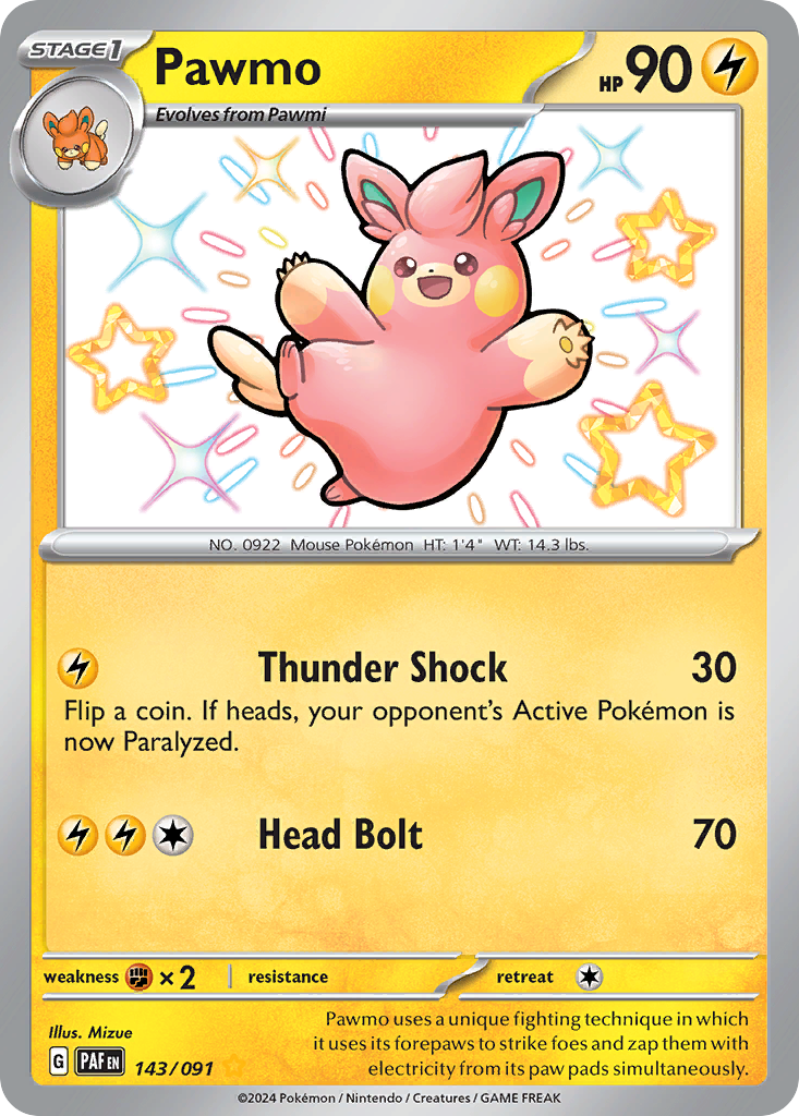 Pawmo - SV: Paldean Fates (PAF) — SV: Paldean Fates