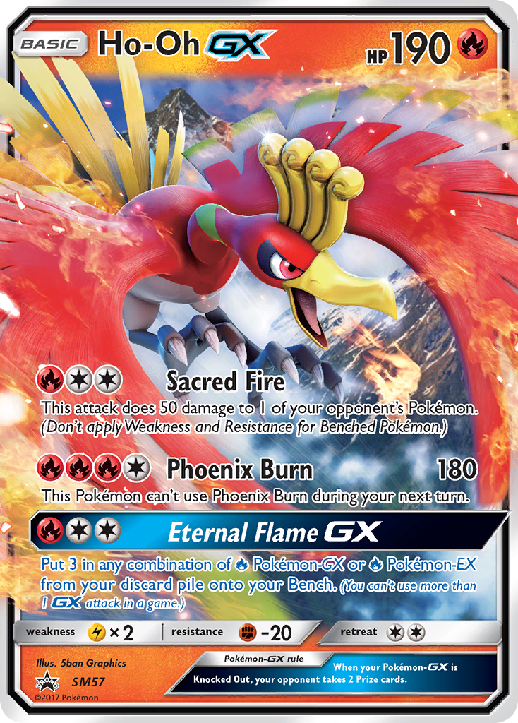 Ho-Oh GX - SM57 - SM Promos (SMP) — SM Promos
