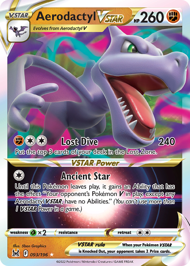 Aerodactyl VSTAR - SWSH11: Lost Origin (SWSH11) — SWSH11: Lost Origin