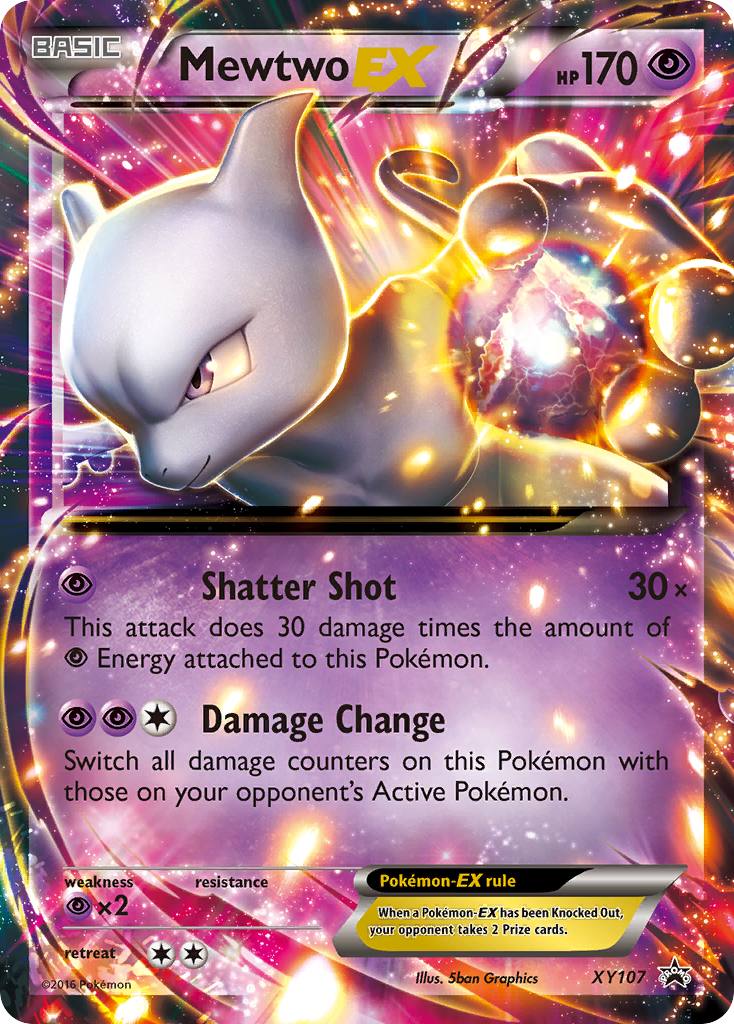 Mewtwo EX - XY107 - XY Promos (PR) — X & Y Promos