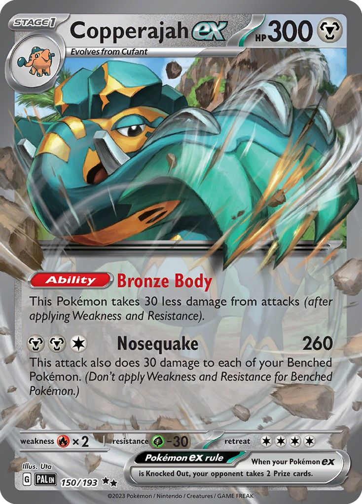 Copperajah ex - 150/193 - SV02: Paldea Evolved (Double rare) — SV02: Paldea Evolved