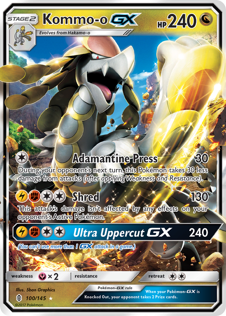 Kommo-o GX - SM - Guardians Rising (SM02) — SM - Guardians Rising
