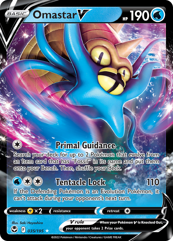 Omastar V - SWSH12: Silver Tempest (SWSH12) — SWSH12: Silver Tempest