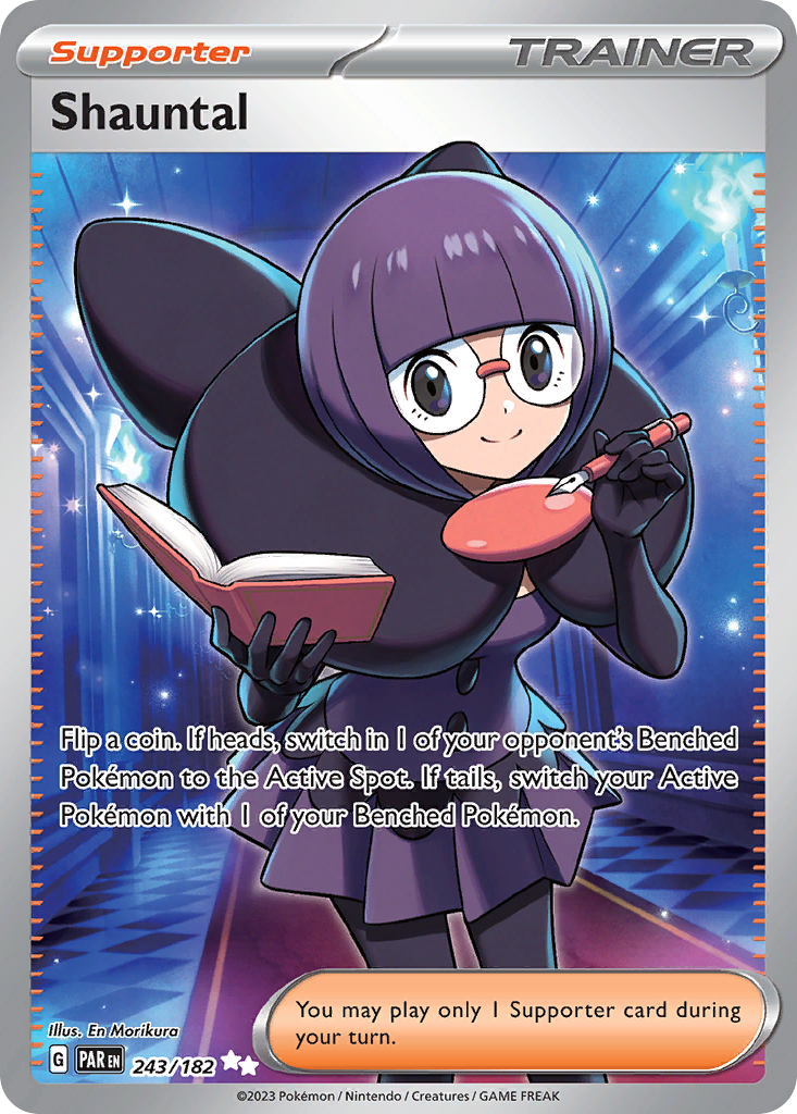 Shauntal - 243/182 - SV04: Paradox Rift (Ultra Rare) — SV04: Paradox Rift
