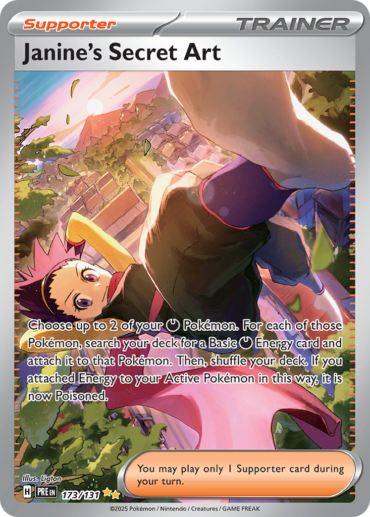 Janine's Secret Art - 173/131 - SV08.5: Prismatic Evolutions (Special illustration rare) — SV: Prismatic Evolutions
