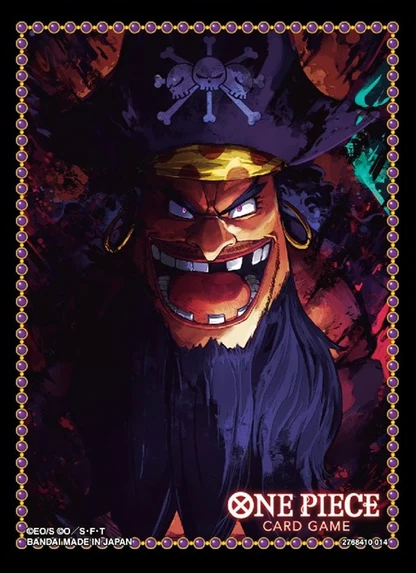 Protectores para One Piece Card Game Official Card Sleeves - Authorized Store Edition Vol.3 Marshall D. Teach — One Piece Accesorios