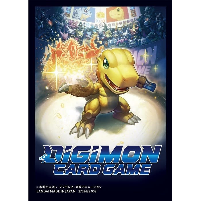 Digimon Card Game: Official Sleeves 2024 Agumon — 