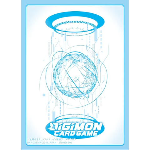 Digimon - Official Sleeves Set 1 (2024) - Digi-Egg White (60 ct.) — Digimon TCG Accesorios