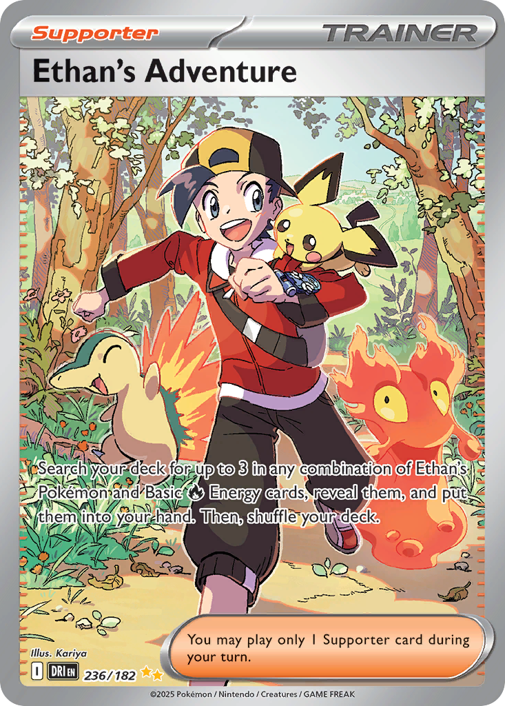 Ethan's Adventure - 236/182 - SV10: Destined Rivals (Special illustration rare) — SV10: Destined Rivals