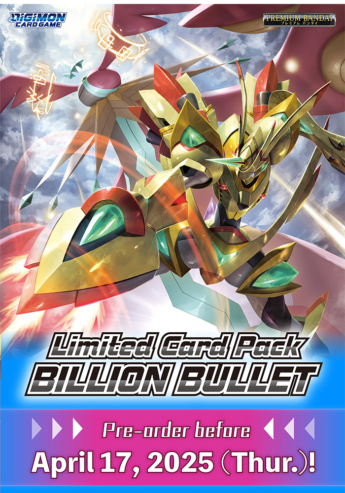 Digimon TCG: Limited Card Pack- BILLION BULLET- [ LM-06] — 