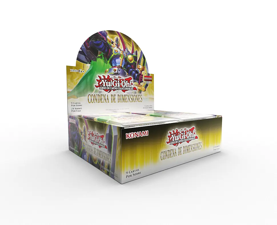 Yu‑Gi‑Oh! Trading card game :Condena de Dimensiones — Yu-Gi-Oh! TCG Producto Sellado