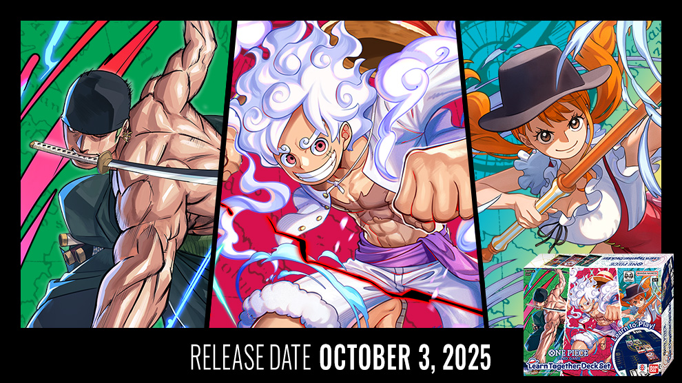 STARTER DECK Learn Together Deck Set — One Piece TCG Producto Sellado