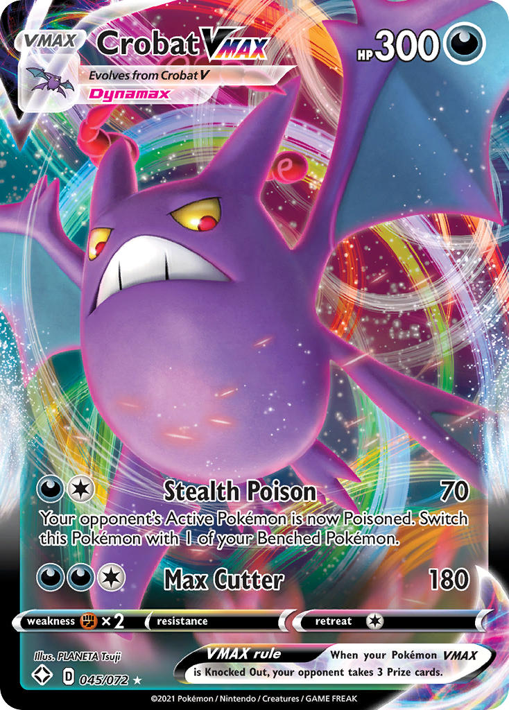 Crobat VMAX - Shining Fates (SHF) — Shining Fates