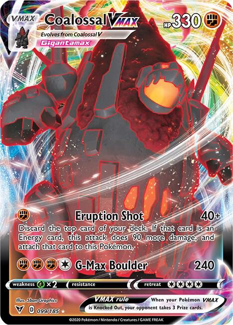 Coalossal VMAX - SWSH04: Vivid Voltage (SWSH04) — SWSH04: Vivid Voltage