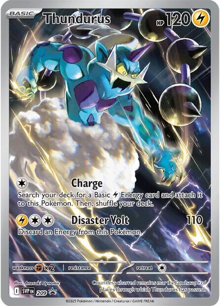 Thundurus - 209/0 - SVP: SVP Black Star Promos (None) — SV: Scarlet & Violet Promo Cards