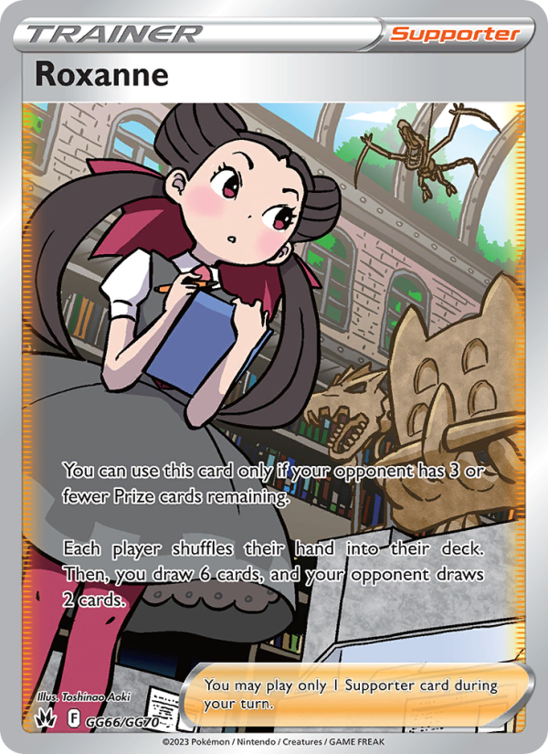Roxanne - GG66/159 - SWSH12.5: Crown Zenith (Ultra Rare) — Crown Zenith