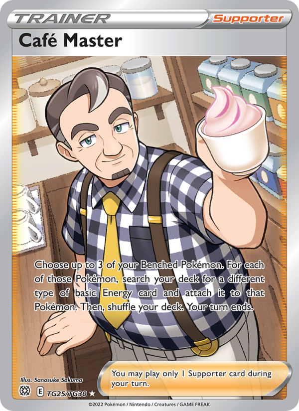 Café Master - TG25/172 - SWSH9: Brilliant Stars (Ultra Rare) — SWSH09: Brilliant Stars