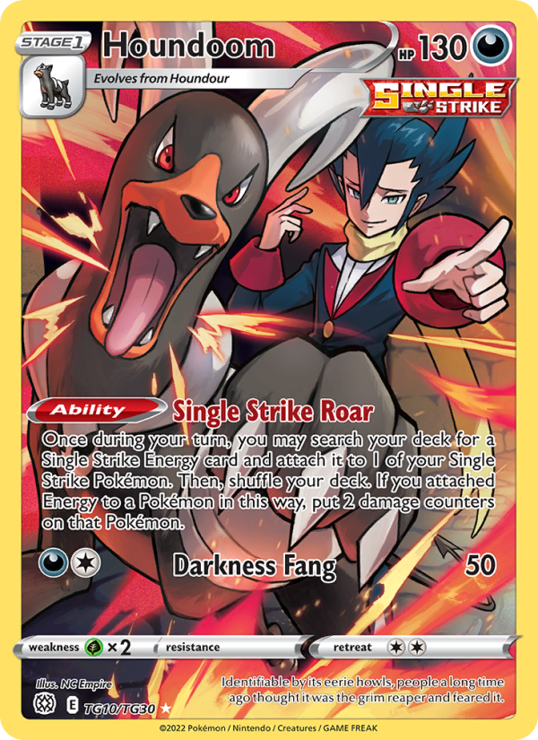 Houndoom - TG10/172 - SWSH9: Brilliant Stars (Rare) — SWSH09: Brilliant Stars