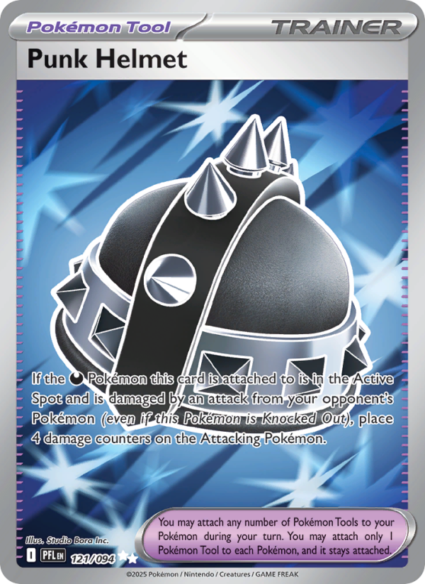Punk Helmet - 121/94 - ME02: Phantasmal Flames (Ultra Rare) — ME02: Phantasmal Flames