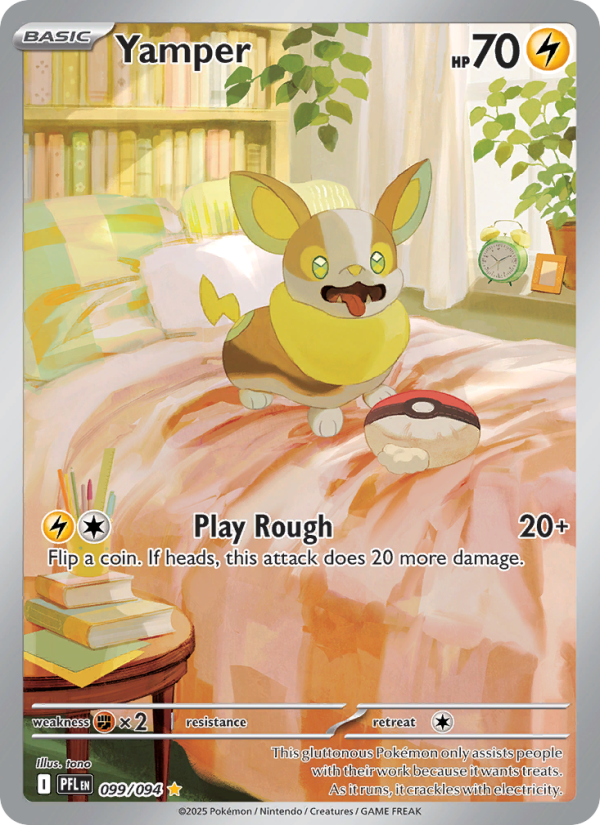 Yamper - 099/94 - ME02: Phantasmal Flames (Illustration rare) — ME02: Phantasmal Flames