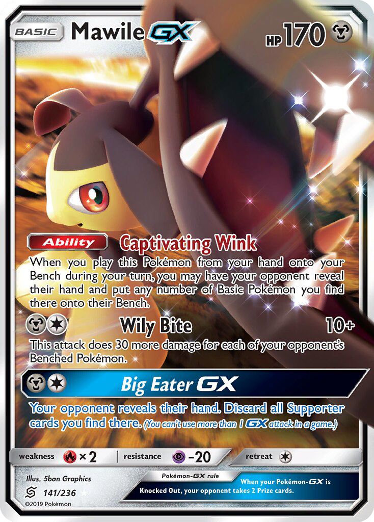 Mawile GX - 141/236 - SM11: Unified Minds (Ultra Rare) — SM - Unified Minds