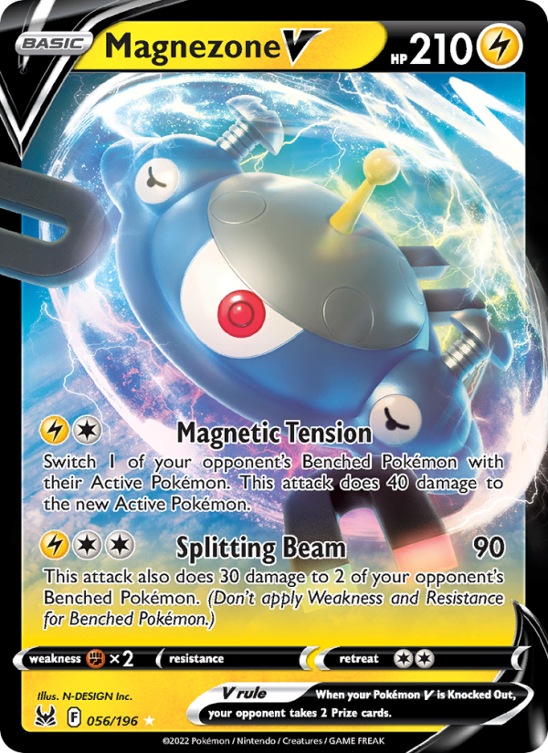 Magnezone V - 056/196 - SWSH11: Lost Origin (Holo Rare VMAX) — SWSH11: Lost Origin