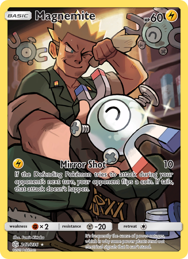 Magnemite - 242/236 - SM12: Cosmic Eclipse (Secret Rare) — SM - Cosmic Eclipse