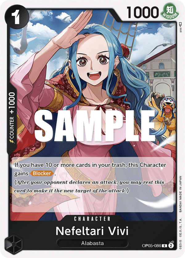 Nefeltari Vivi - OP05-086 - OP05 (R) — OP 05: Awakening of the New Era