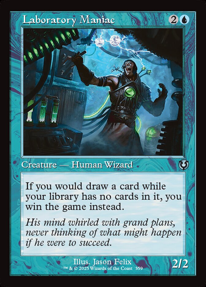 Laboratory Maniac - 359 (uncommon) Foil — AZUL