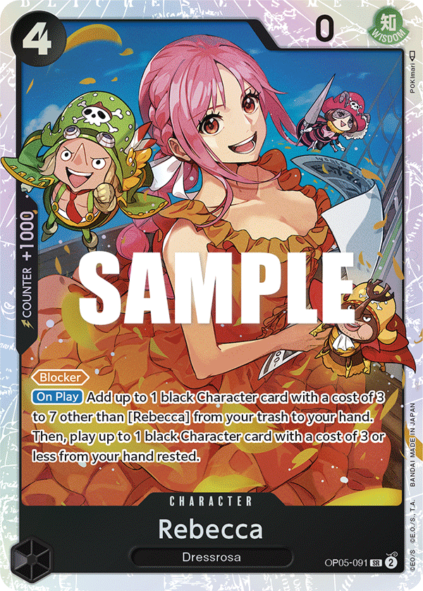 Rebecca - OP05-091 - OP05 (SR) — OP 05: Awakening of the New Era