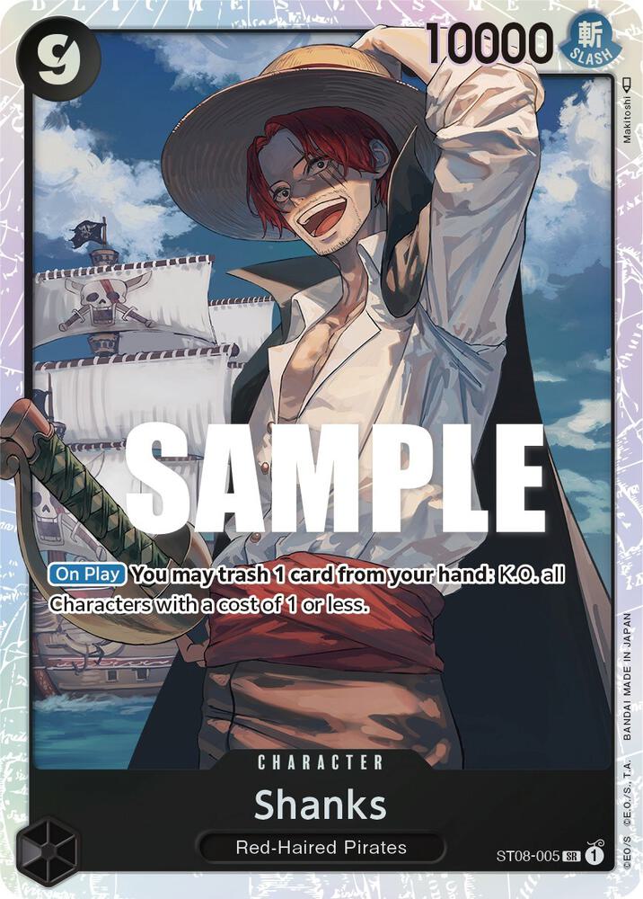 Shanks - Starter Deck 8: Monkey.D.Luffy (ST-08) — Starter Deck 8: Monkey.D.Luffy