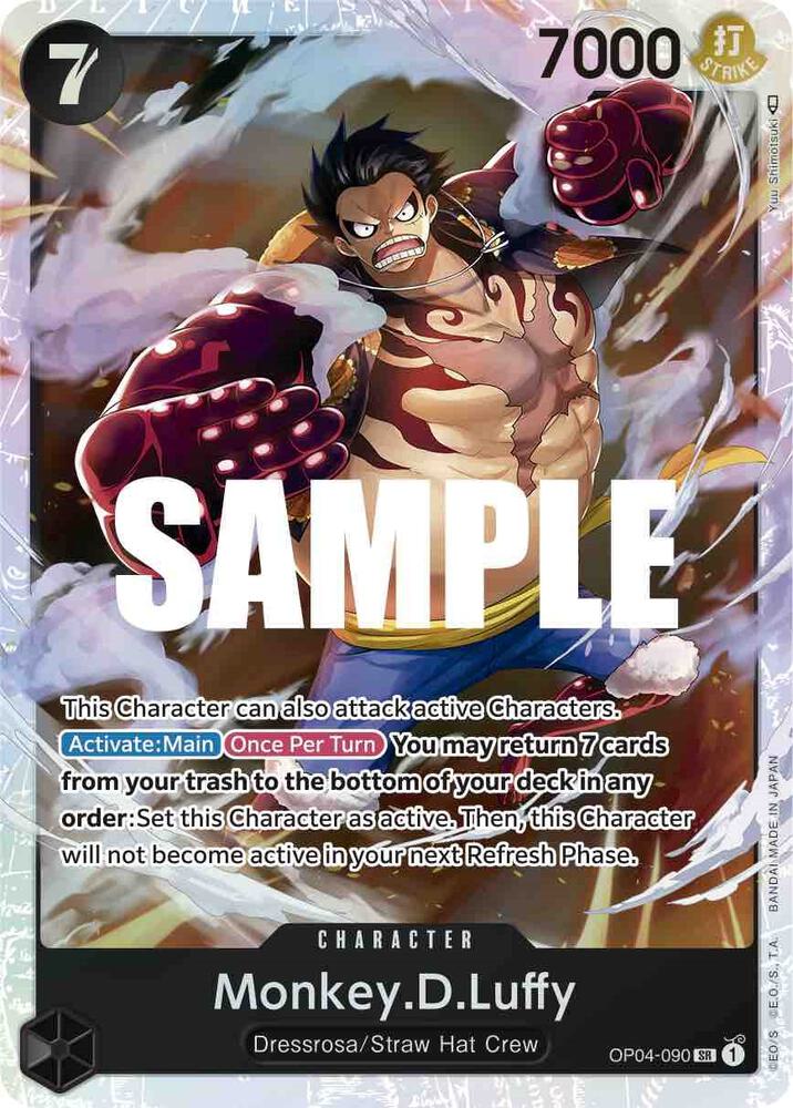 Monkey.D.Luffy (090) - Kingdoms of Intrigue (OP04) — OP 04: Kingdoms of Intrigue