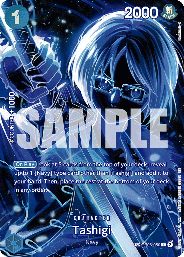 Tashigi - OP06-050 - LEGACY OF THE MASTER [OP12] (SP CARD) — OP 12: Legacy of the Master