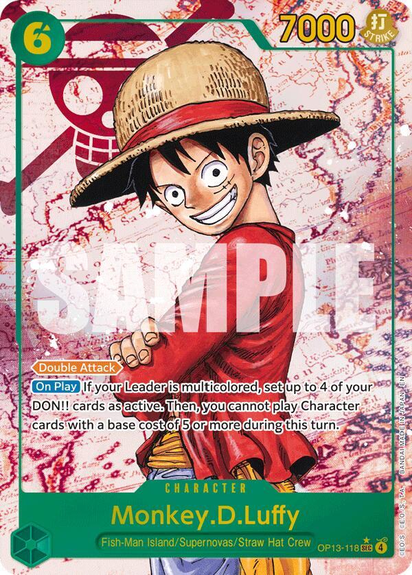 Monkey.D.Luffy (118) (Parallel) - Carrying On His Will (OP13) — OP 13: Carrying On His Will