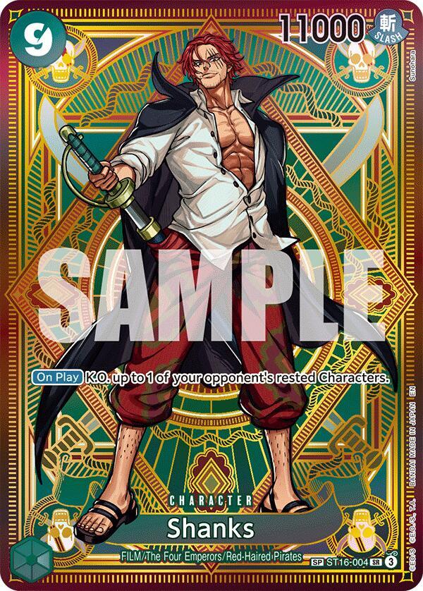 Shanks (SP) - A Fist of Divine Speed (OP11) — OP 11: A Fist of Divine Speed