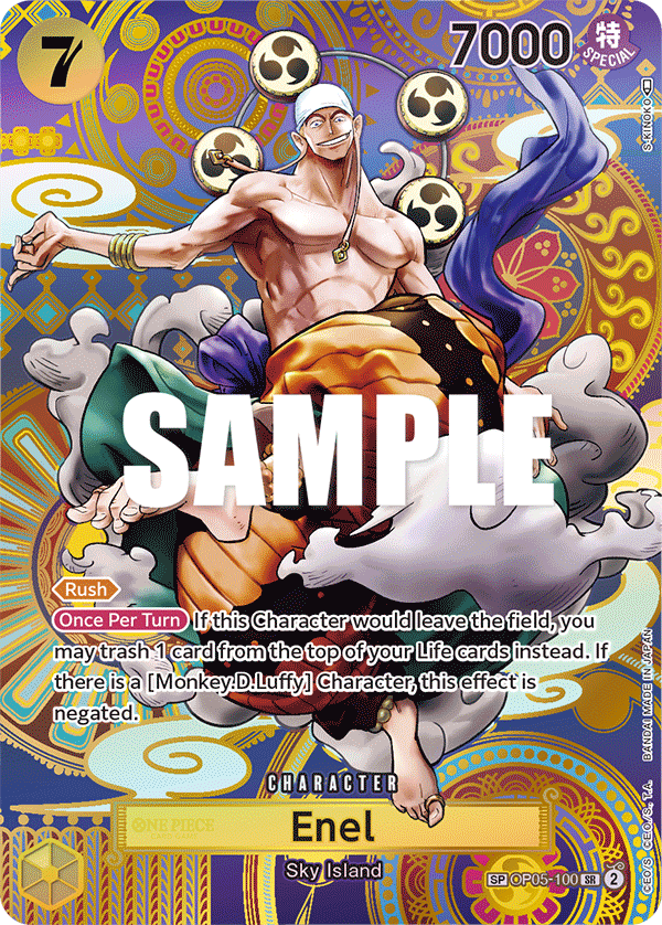 Enel - OP05-100 - OP05 (SP CARD) — OP 05: Awakening of the New Era