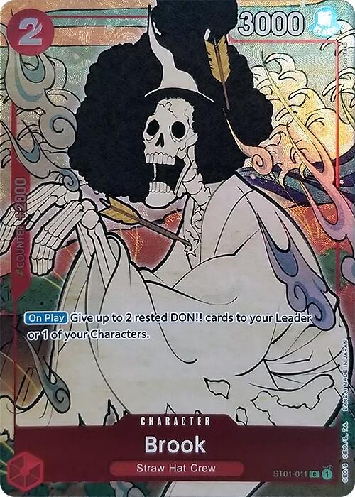 Brook (English Version 1st Anniversary Set) - One Piece Promotion Cards (OP-PR) — One Piece Promotion Cards