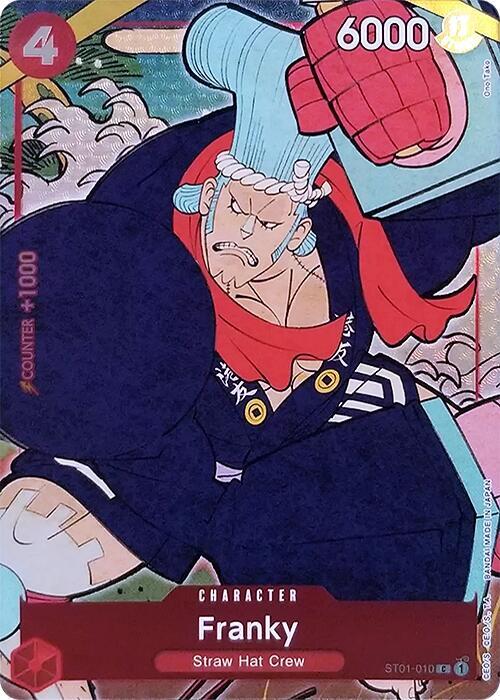Franky (English Version 1st Anniversary Set) - One Piece Promotion Cards (OP-PR) — One Piece Promotion Cards