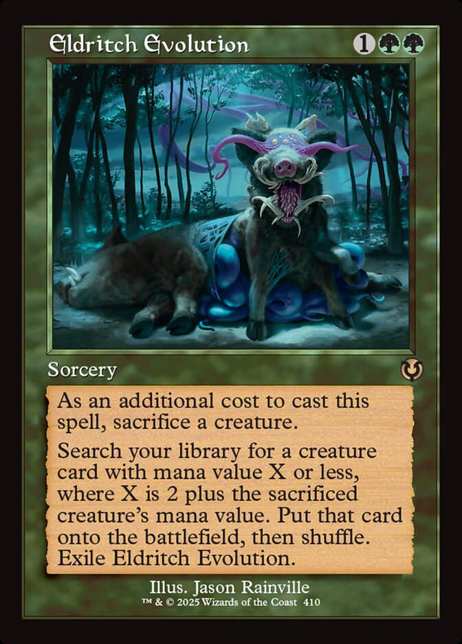 Eldritch Evolution - 410 (rare) — VERDE