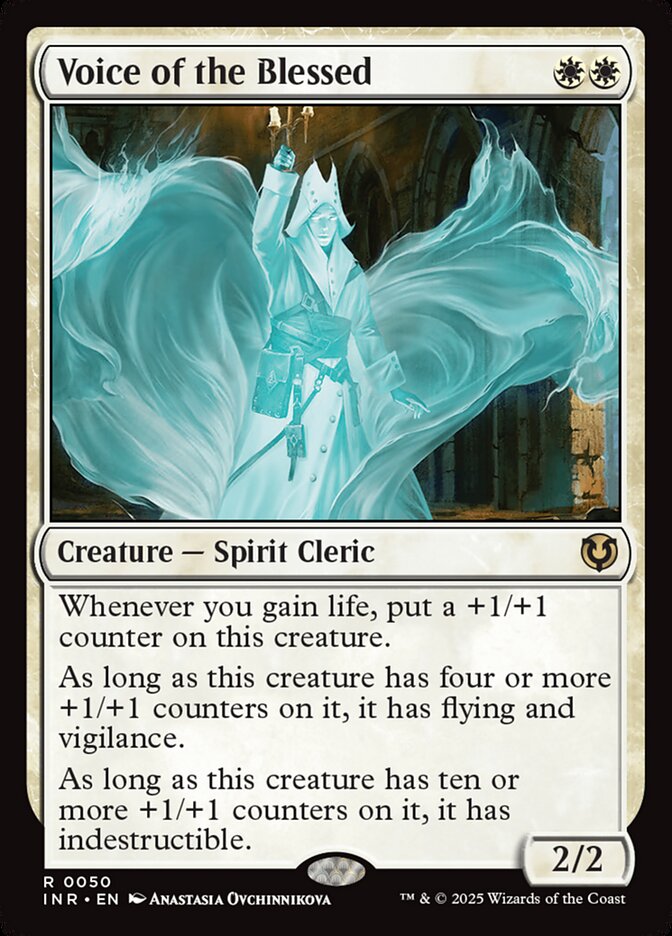 Voice of the Blessed - 50 (rare) Foil — BLANCO