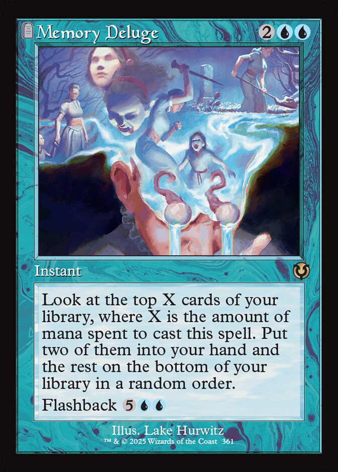 Memory Deluge - 361 (rare) Foil — AZUL