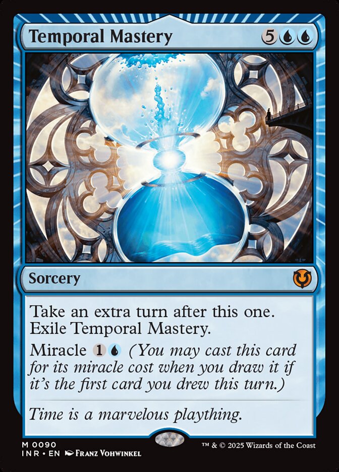 Temporal Mastery - 90 (mythic) Foil — AZUL