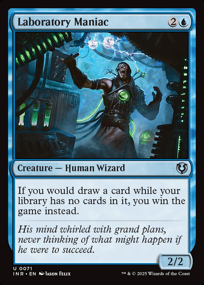Laboratory Maniac - 71 (uncommon) Foil — AZUL