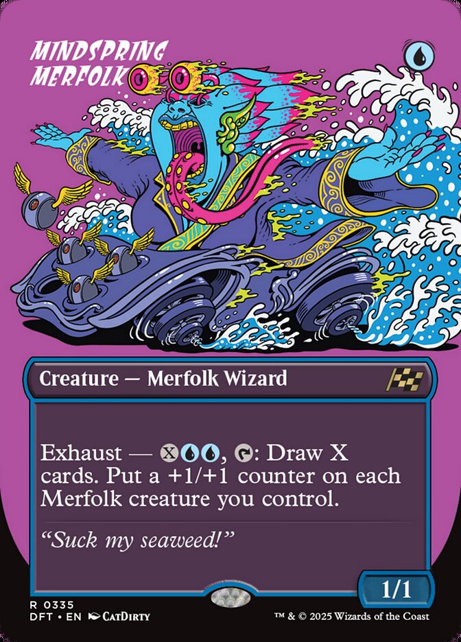 Mindspring Merfolk - 335 (rare) — AZUL