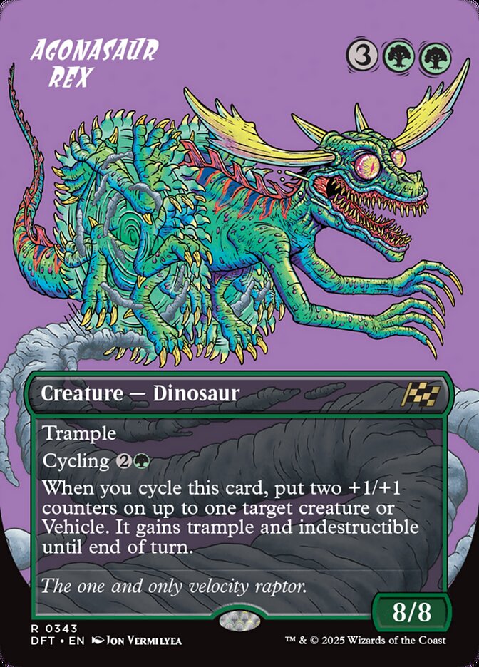 Agonasaur Rex - 343 (rare) — VERDE