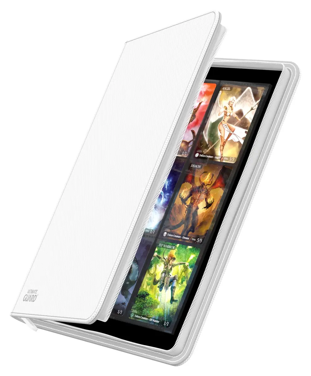 Zipfolio 360 18-Pocket Xenoskin - White — Folders para cartas