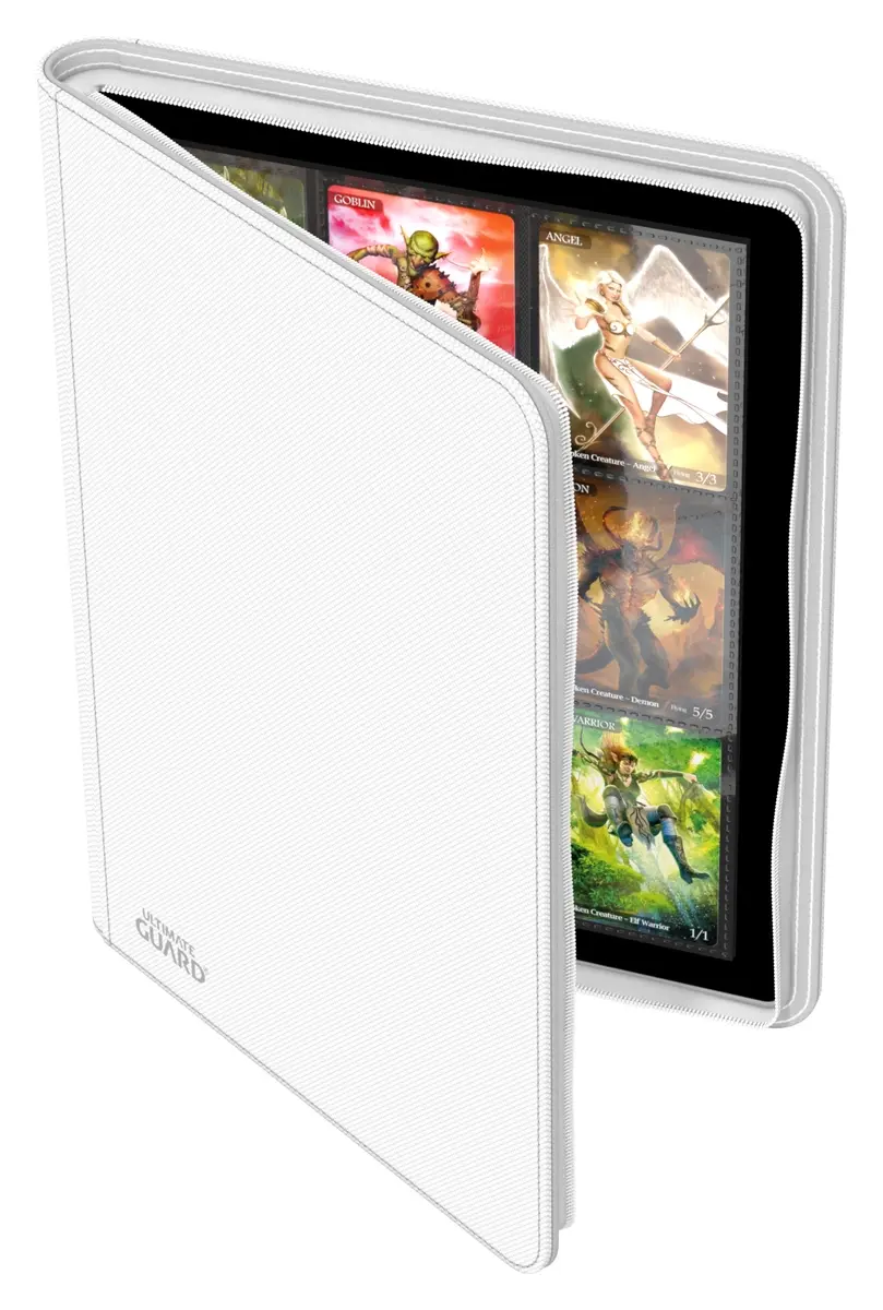 Zipfolio 360 18-Pocket Xenoskin - White — Folders para cartas
