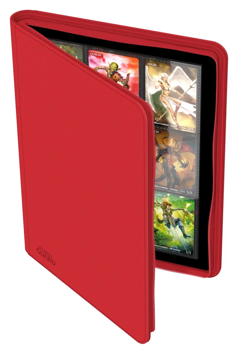 Zipfolio 360 18-Pocket Xenoskin - Red — Folders para cartas
