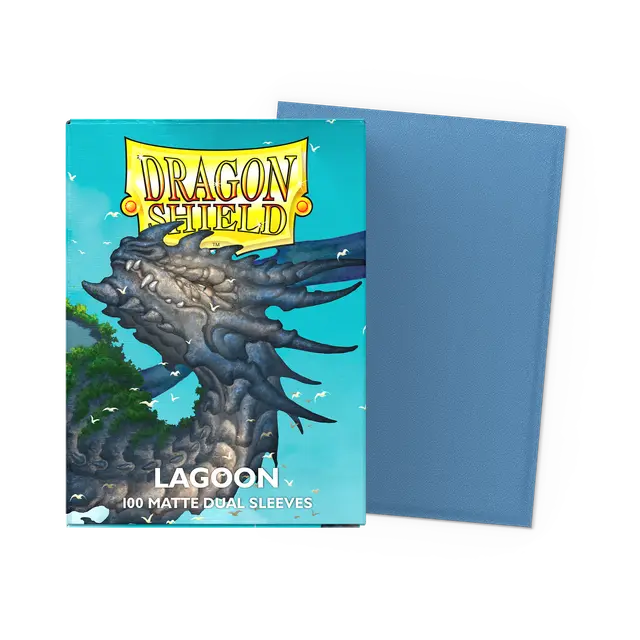 Lagoon - Matte Dual Sleeves — Protectores para cartas